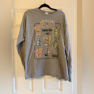 Fallout Vault-Tec Long Sleeve Graphic Shirt
